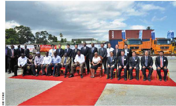 蒙內鐵路開工儀式